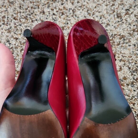 VINTAGE Stuart Weitzman for Mr. Seymour, size 8 1/2 narrow heels - Picture 5 of 11